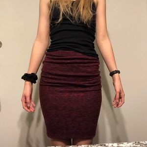 Express midi skirt